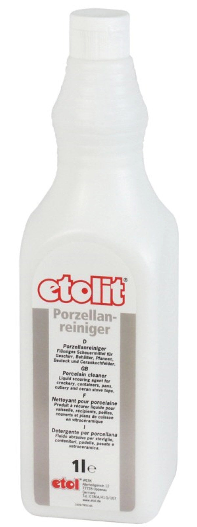 Etolit Porzellanreiniger in Weiss präsentiert im Onlineshop von KAQTU Design AG. Haushaltshilfen ist von Contacto