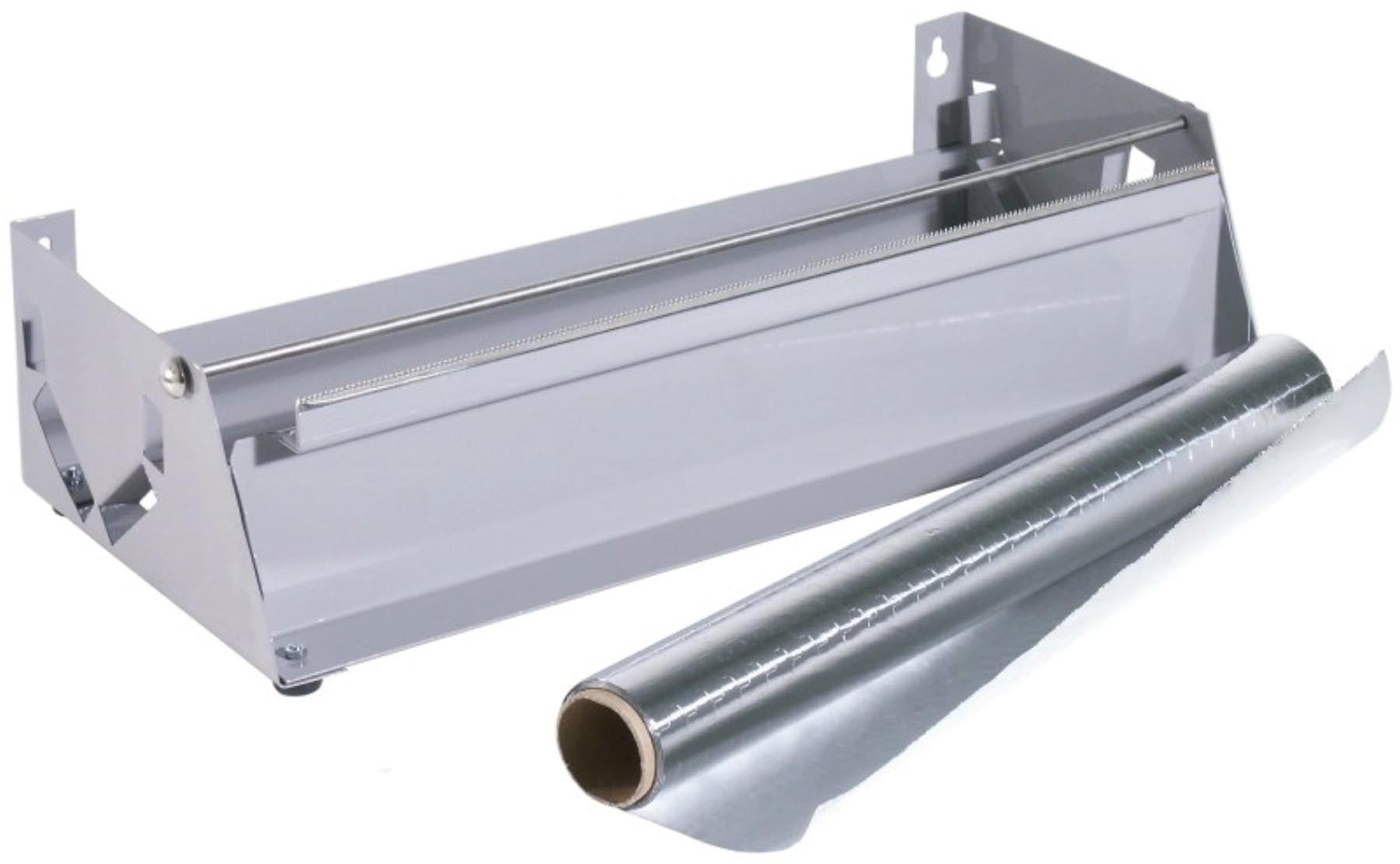 Abroll/Abreissvorrichtung für Folie 45cm in Silber präsentiert im Onlineshop von KAQTU Design AG. Ersatzteil ist von Contacto