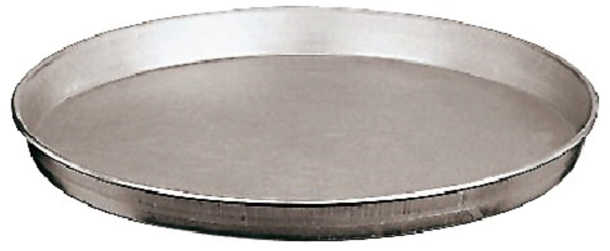 Backblech rund D28cm in Silber präsentiert im Onlineshop von KAQTU Design AG. Backform / Backblech ist von Sambonet
