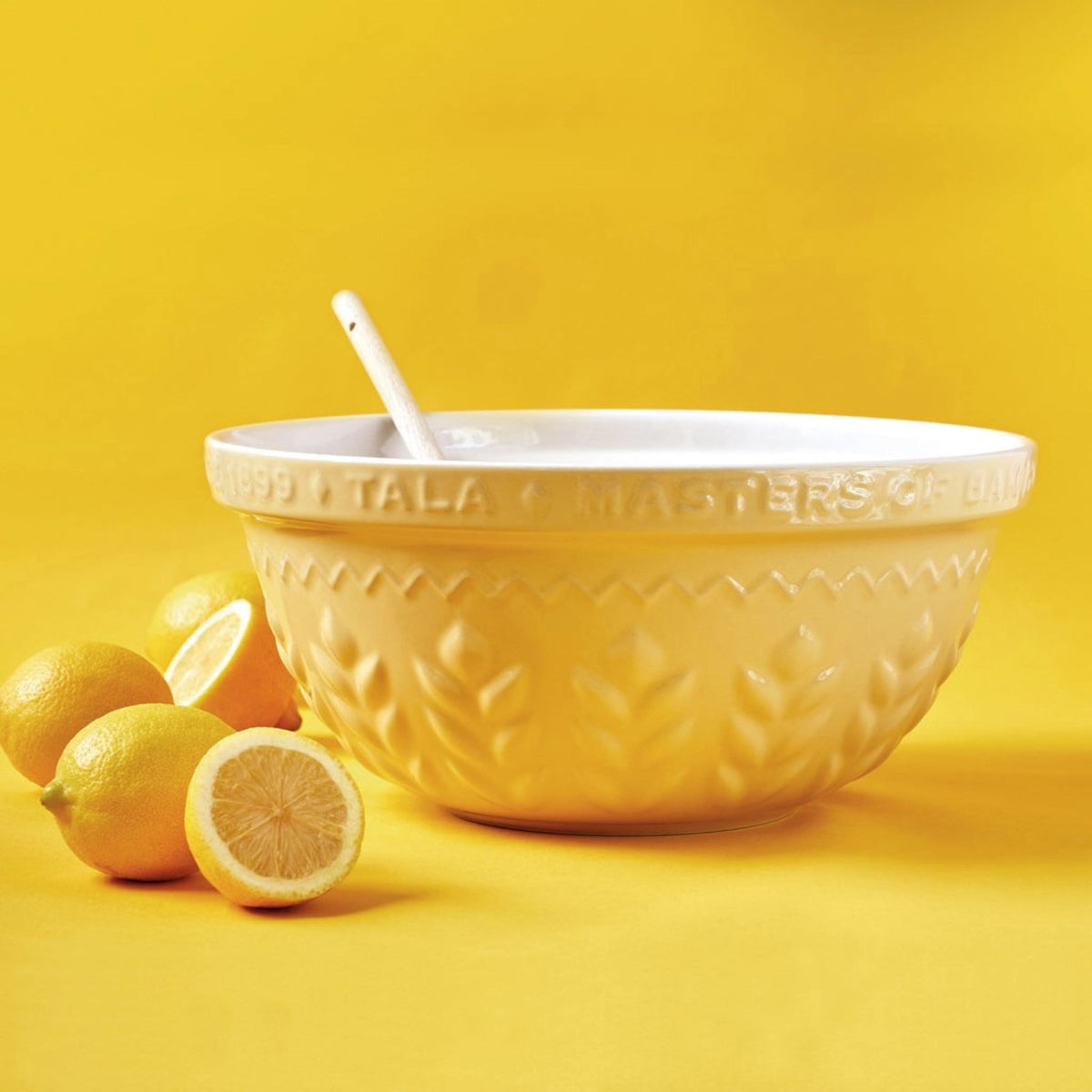 Tala gelb Corn Design 30cm Rührschüssel Steingut in Gelb präsentiert im Onlineshop von KAQTU Design AG. Schüssel ist von Tala