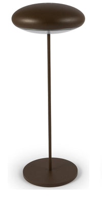 Broggi Nuvola Lampe wiederaufladbar, rost D10.2cm H31cm