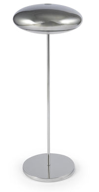 Broggi Nuvola Rechargeable Lamp, Chrome-Plated, D10.2cm H31cm