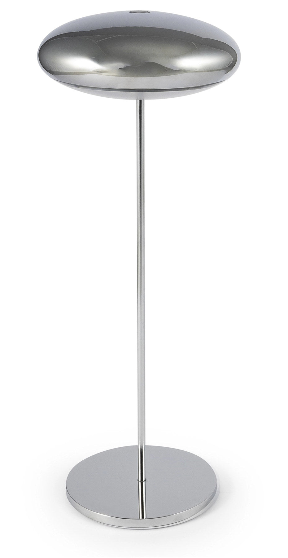 Broggi Nuvola Lampe wiederaufladbar, verchromt D10.2cm H31cm in Silber präsentiert im Onlineshop von KAQTU Design AG. Tischleuchte ist von Abert