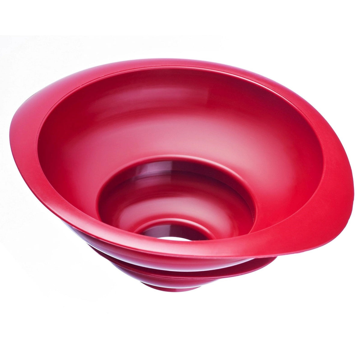 2-tlg. Set Einmachtrichter Twix, 17x15x4 u. 11x10x4cm in Rot präsentiert im Onlineshop von KAQTU Design AG. Küchenhelfer ist von Westmark