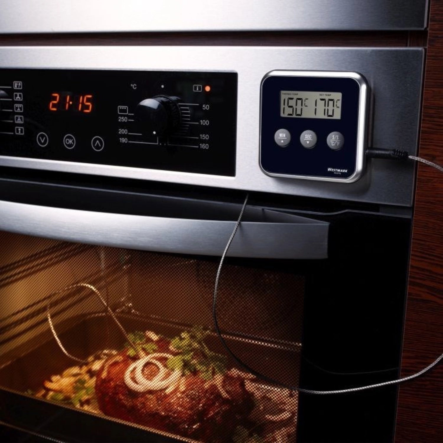 Digitales Bratenthermometer von Westmark, präzise Temperaturmessung für Grill und Küche, ideal für perfekte Garergebnisse.