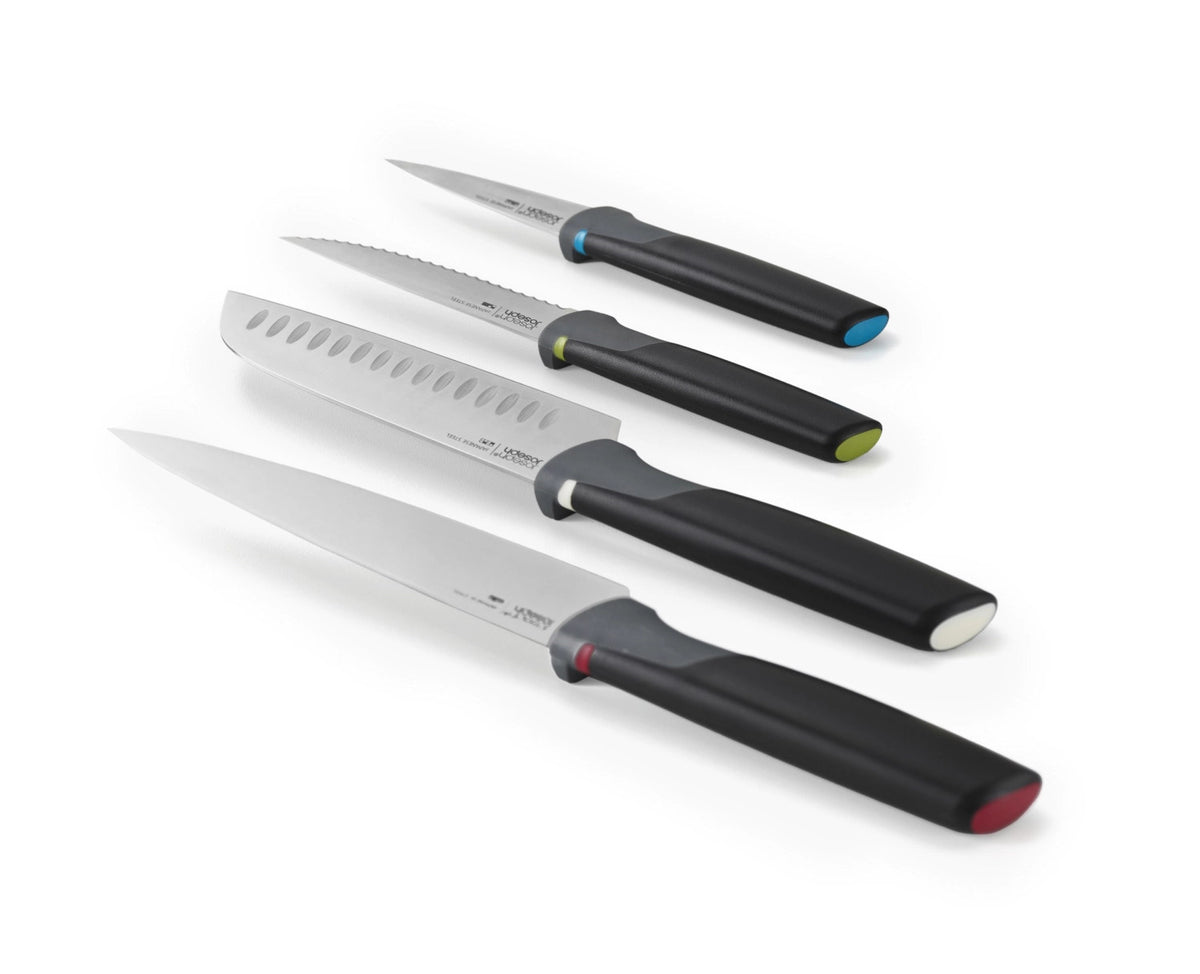 Folio Icon Plus 8tlg. Messerset multicolor in Mehrfarbig präsentiert im Onlineshop von KAQTU Design AG. Schneidbrett ist von Joseph Joseph