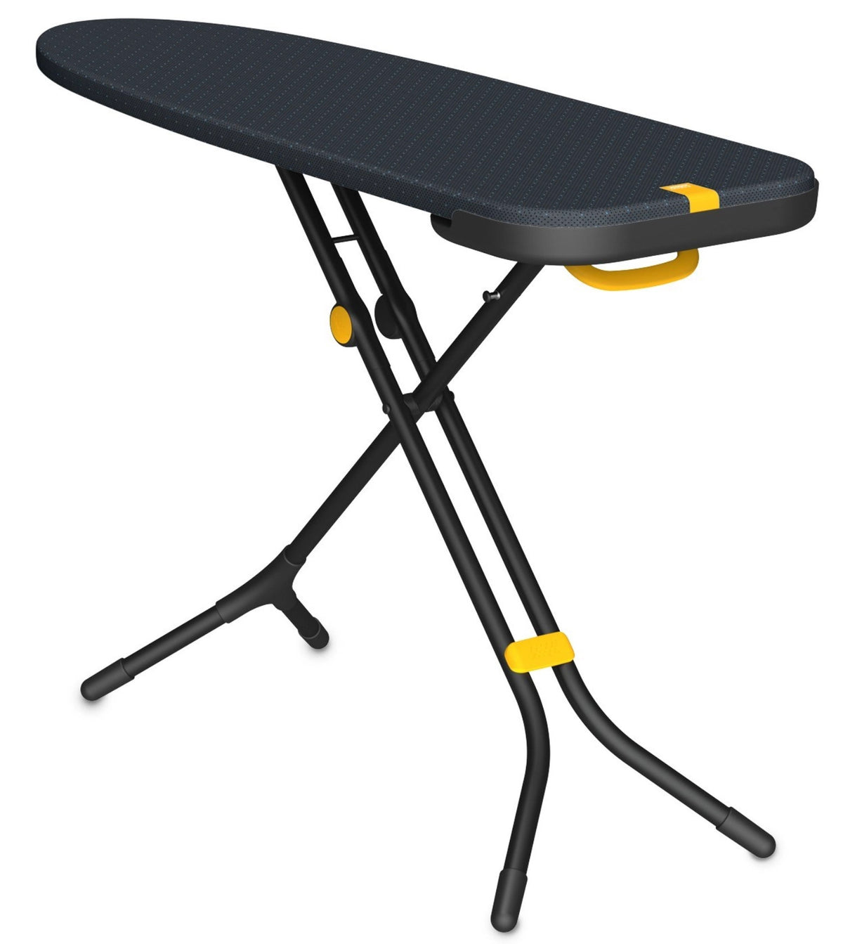 Glide Max Plus Bügelbrett Schwarz/Blau in Blau präsentiert im Onlineshop von KAQTU Design AG. Haushaltshilfen ist von Joseph Joseph