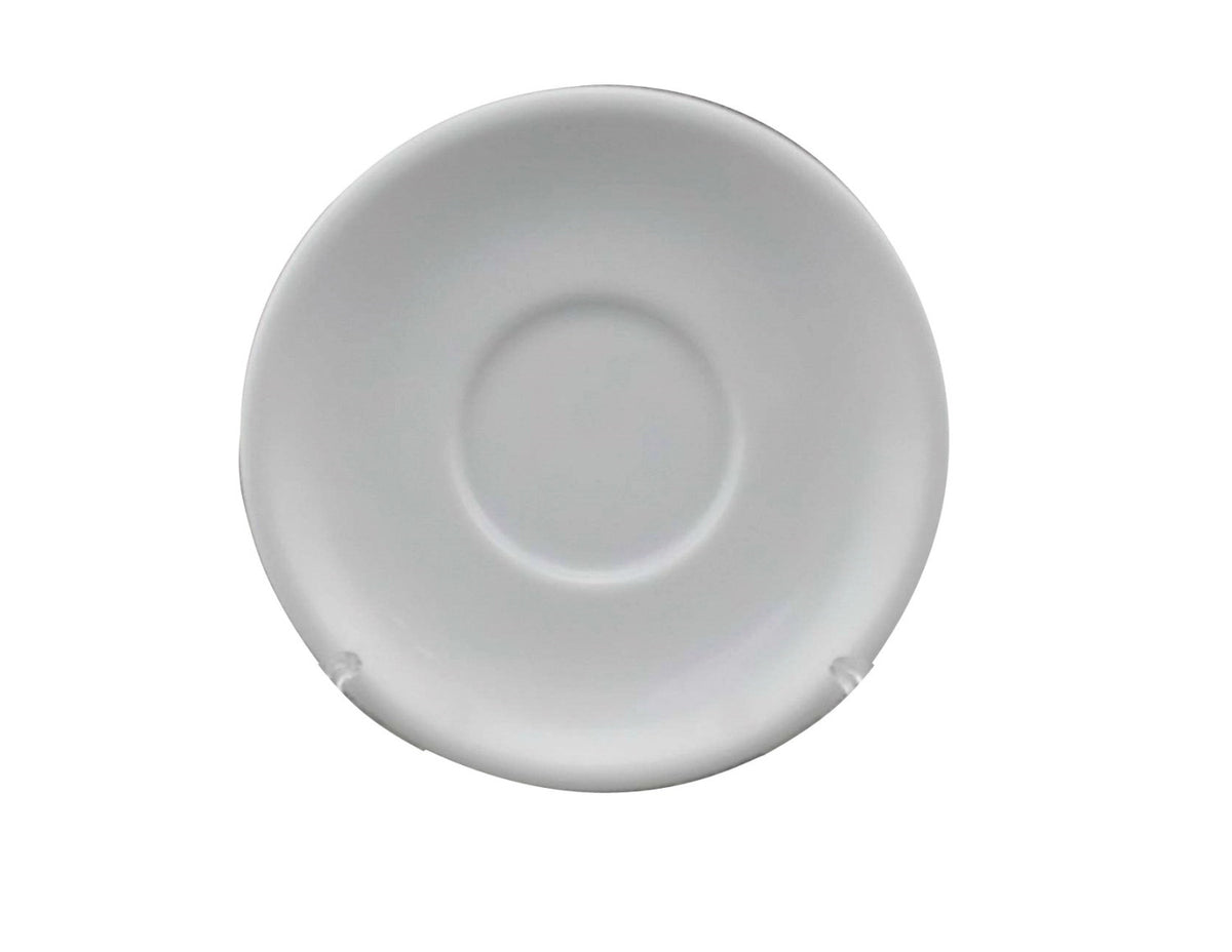 Albergo Kaffee Untertasse 14cm in Weiss präsentiert im Onlineshop von KAQTU Design AG. Tasse ist von Lagotto