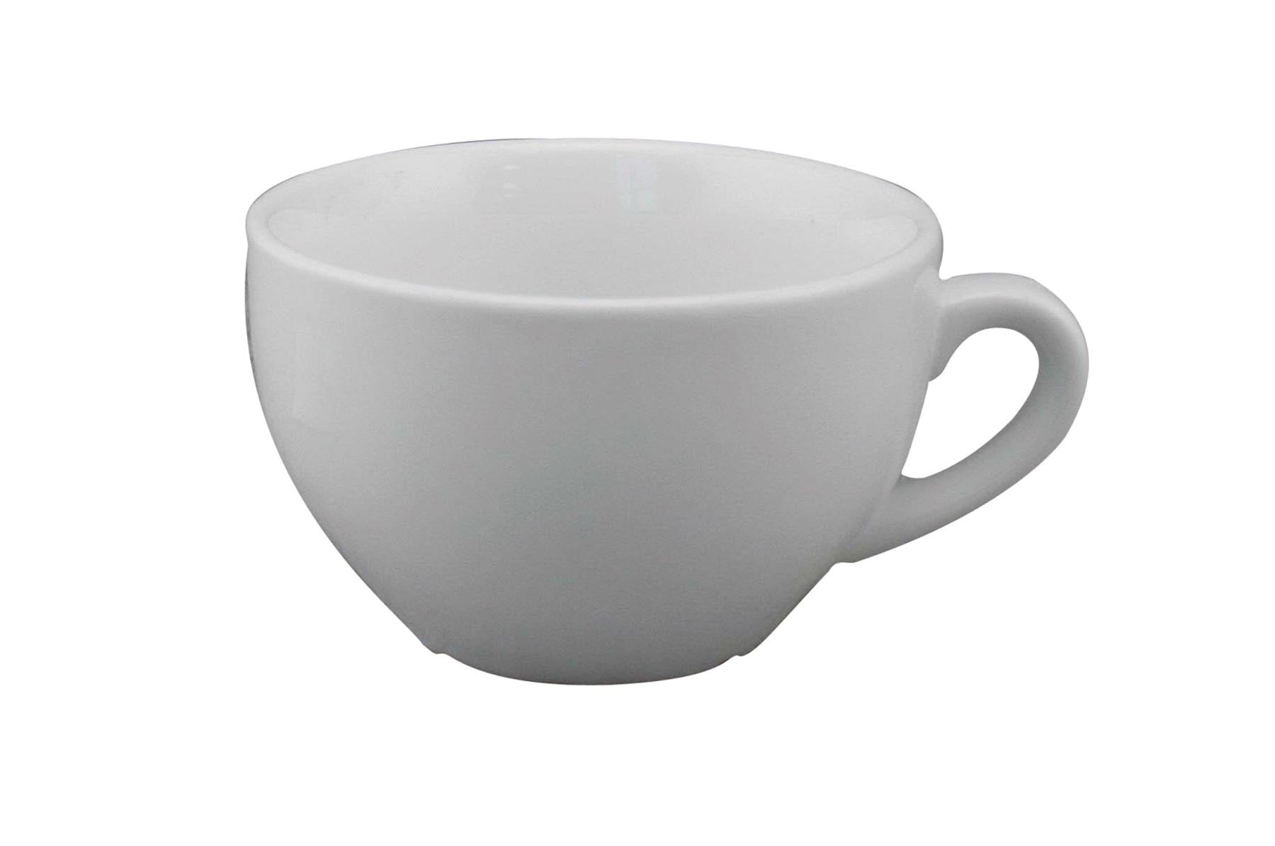 Albergo Cappuccino Obertasse 0.34lt in Weiss präsentiert im Onlineshop von KAQTU Design AG. Kaffeetassen ist von Lagotto