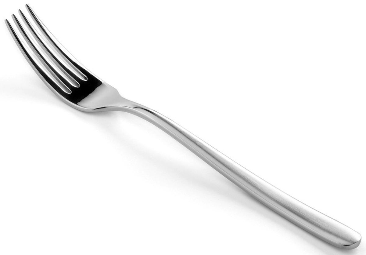 Courchevel Tafelgabel edelstahl matt in Silber präsentiert im Onlineshop von KAQTU Design AG. Besteck ist von Revol