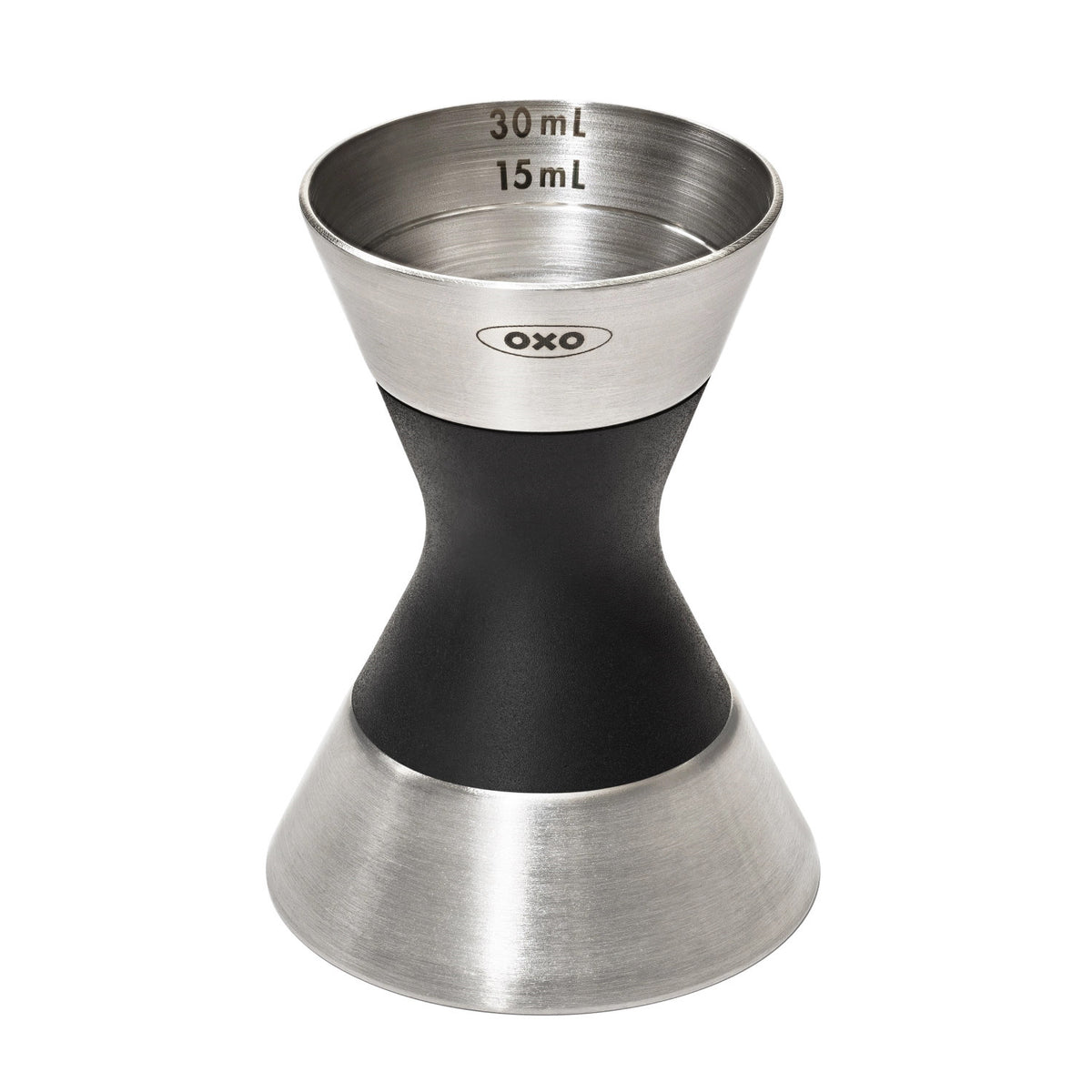 Good Grips Steel DoppeljiGood Gripser in Silber präsentiert im Onlineshop von KAQTU Design AG. Barzubehör ist von OXO