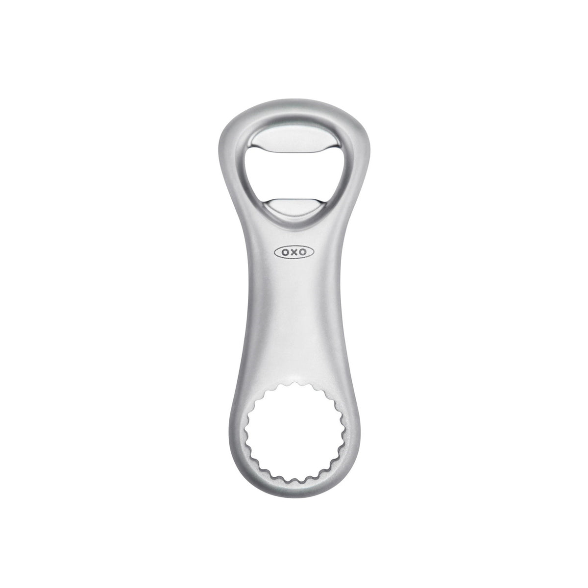 Good Grips Steel Flaschenöffner Gusseisen in Silber präsentiert im Onlineshop von KAQTU Design AG. Barzubehör ist von OXO