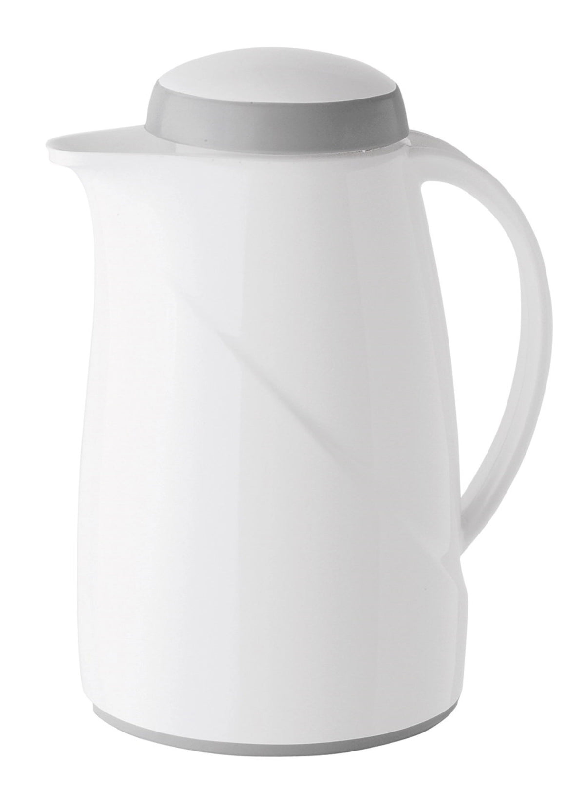 Isolierkanne Wave S+ 0.6L Weiss, spülmaschinengeeignet in Weiss präsentiert im Onlineshop von KAQTU Design AG. Trinkflasche ist von Helios