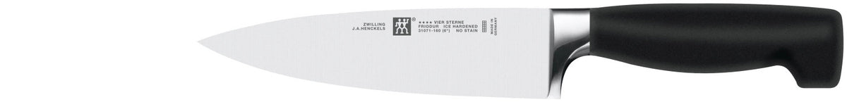 Four Star Kochmesser 160 mm in Silber präsentiert im Onlineshop von KAQTU Design AG. Küchenmesser ist von Zwilling Kitchen