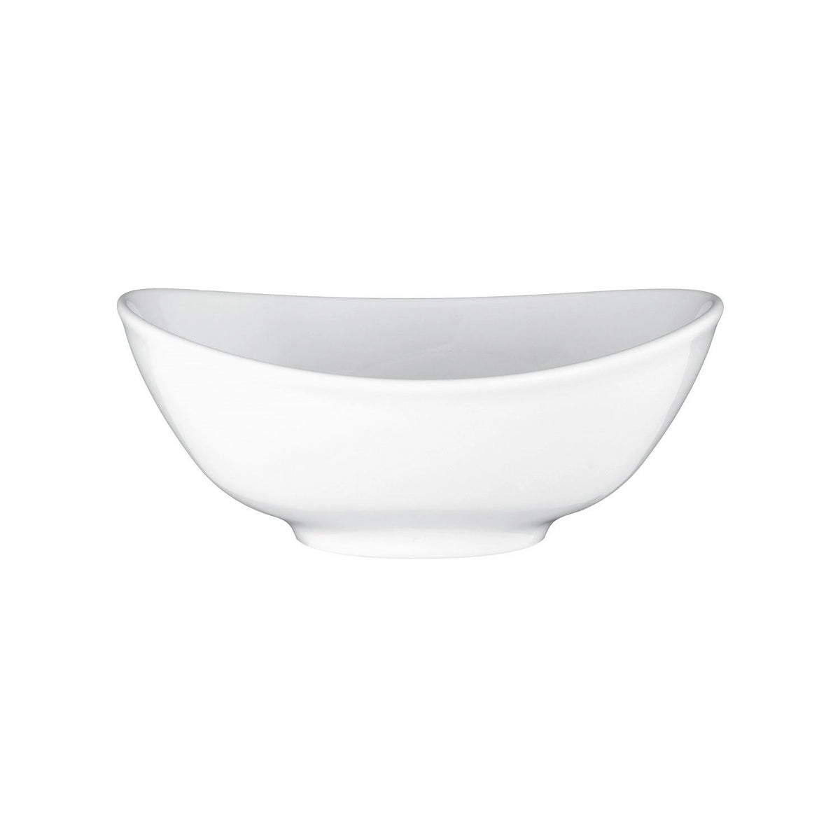 Meran Schale oval 16cm in Weiss präsentiert im Onlineshop von KAQTU Design AG. Teller ist von Seltmann