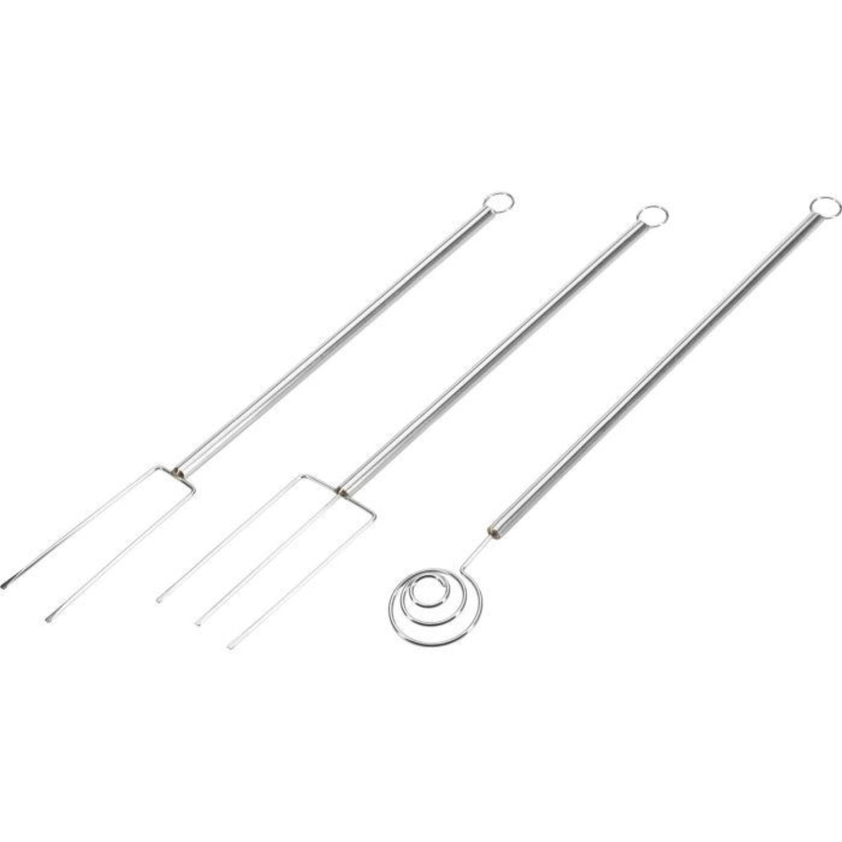 4-tlg. Set für Pralinenherstellung, 30x30cm, Edelstahl in Silber präsentiert im Onlineshop von KAQTU Design AG. Backutensilien ist von Westmark
