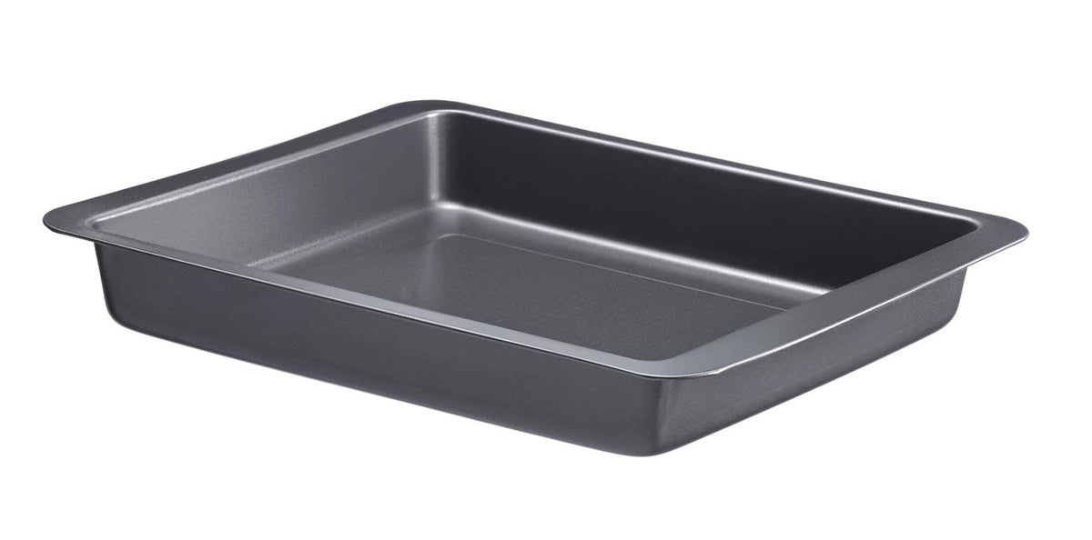 Backmeister Brat- und Backform, 28.5x23x4cm, Antihaft in Silber präsentiert im Onlineshop von KAQTU Design AG. Backform / Backblech ist von Westmark