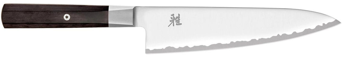MIYABI 4000FC Gyutoh, 200 mm in Silber präsentiert im Onlineshop von KAQTU Design AG. Damastmesser ist von Miyabi