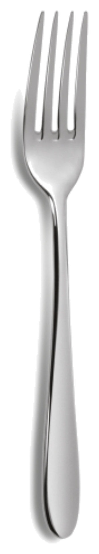 Q7 Tulip Kuchengabel/Cocktailgabel in Silber präsentiert im Onlineshop von KAQTU Design AG. Kuchengabel ist von Comas