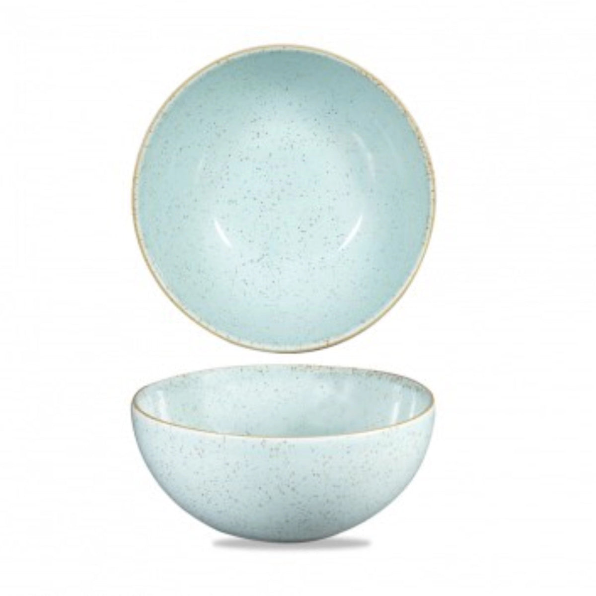 Stonecast Duck Egg Blue Schale 18.3cm 107.5cl in Blau präsentiert im Onlineshop von KAQTU Design AG. Schale ist von Churchill