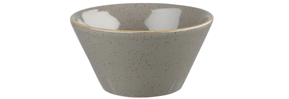 Stonecast Peppercorn Grey Schale 34cl, D12.1cm H6.5cm in Silber präsentiert im Onlineshop von KAQTU Design AG. Schale ist von Churchill