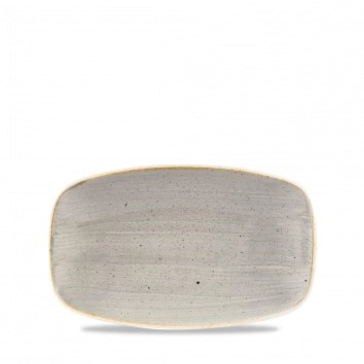 Stonecast Peppercorn Grey Platte rechteckig No. 1 20x12.1cm in Silber präsentiert im Onlineshop von KAQTU Design AG. Platte ist von Churchill