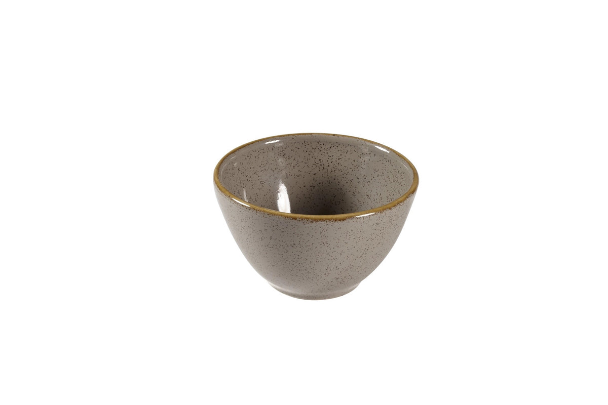 Stonecast Peppercorn Grey Dip Schälchen 8.5cm, 11cl in Silber präsentiert im Onlineshop von KAQTU Design AG. Schale ist von Churchill