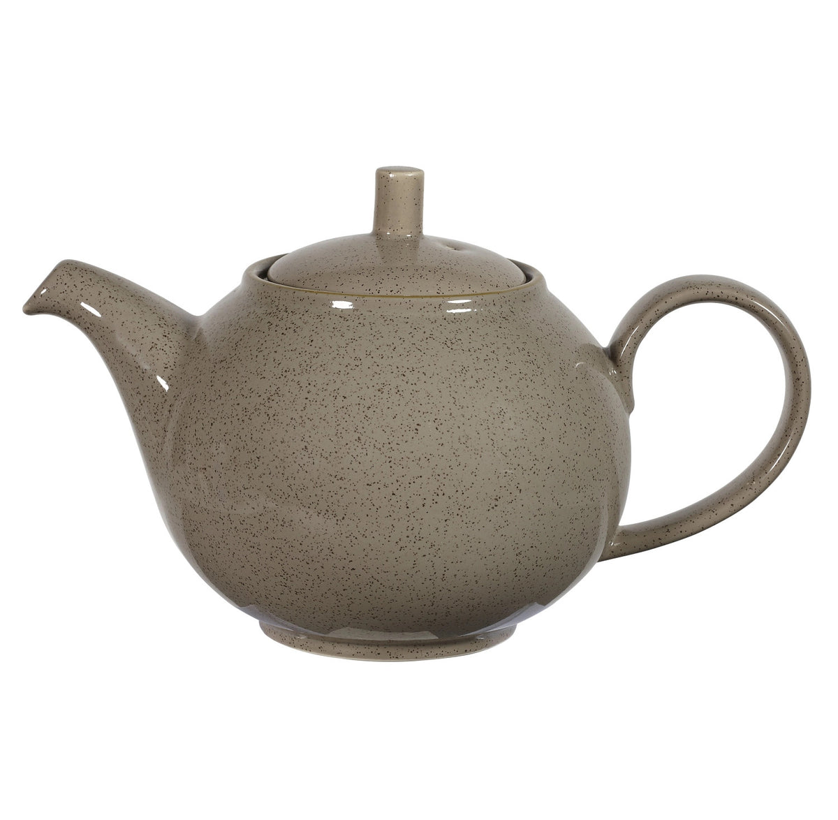 Stonecast Peppercorn Grey Tee-/Kaffeekanne 85.2cl in Silber präsentiert im Onlineshop von KAQTU Design AG. Kanne ist von Churchill