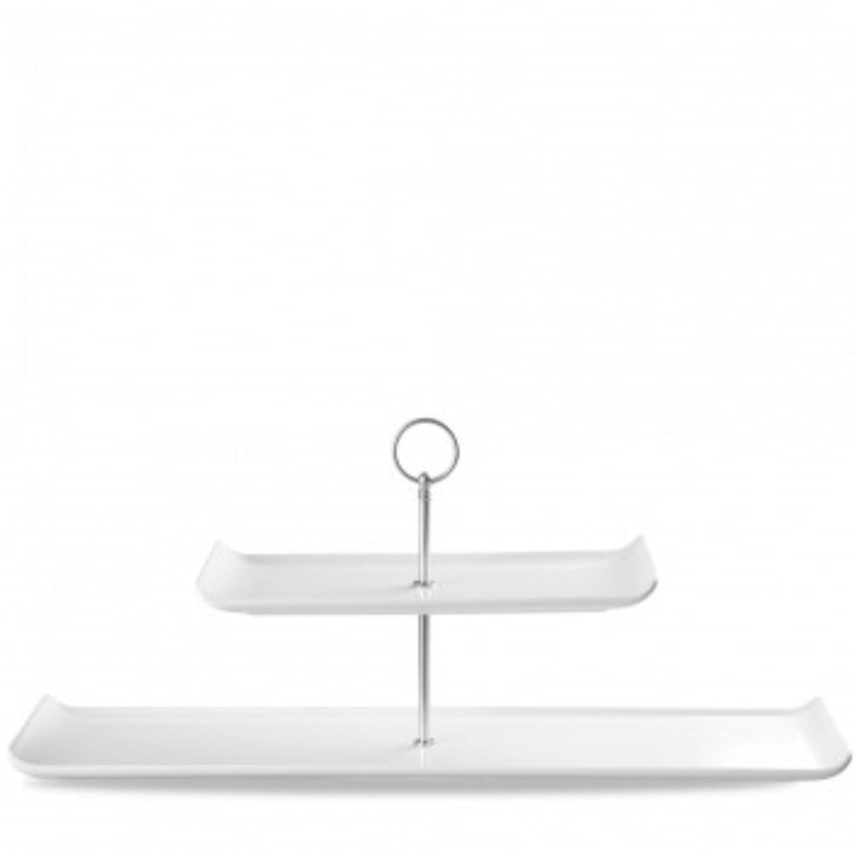 Alchemy Balance W. Etagere rechteckige Gross 56x15.3x22cm in Weiss präsentiert im Onlineshop von KAQTU Design AG. Küchenhelfer ist von Churchill