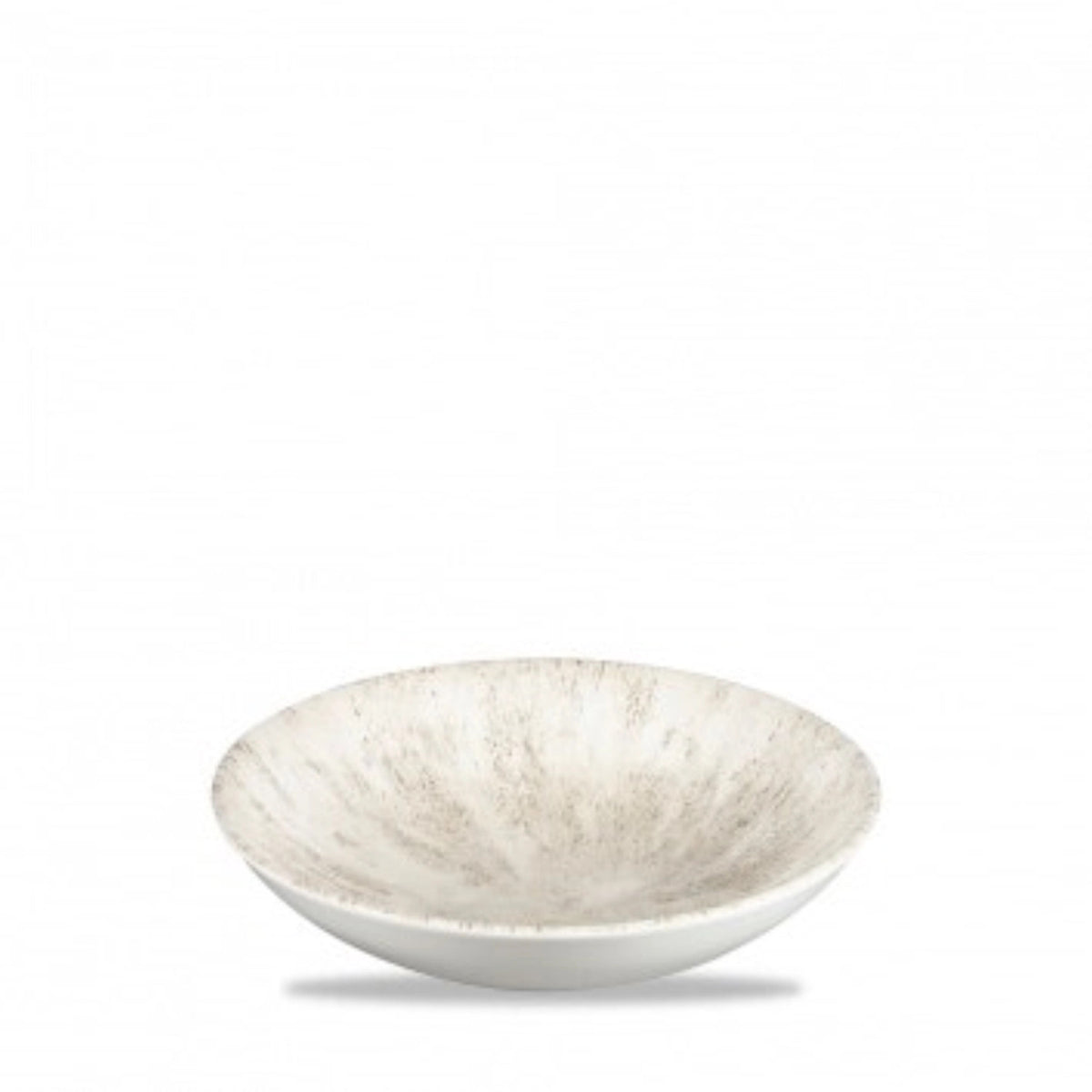 S.P. Stone Agate Grey Coupe Teller tief 18.2cm in Silber präsentiert im Onlineshop von KAQTU Design AG. Teller ist von Churchill
