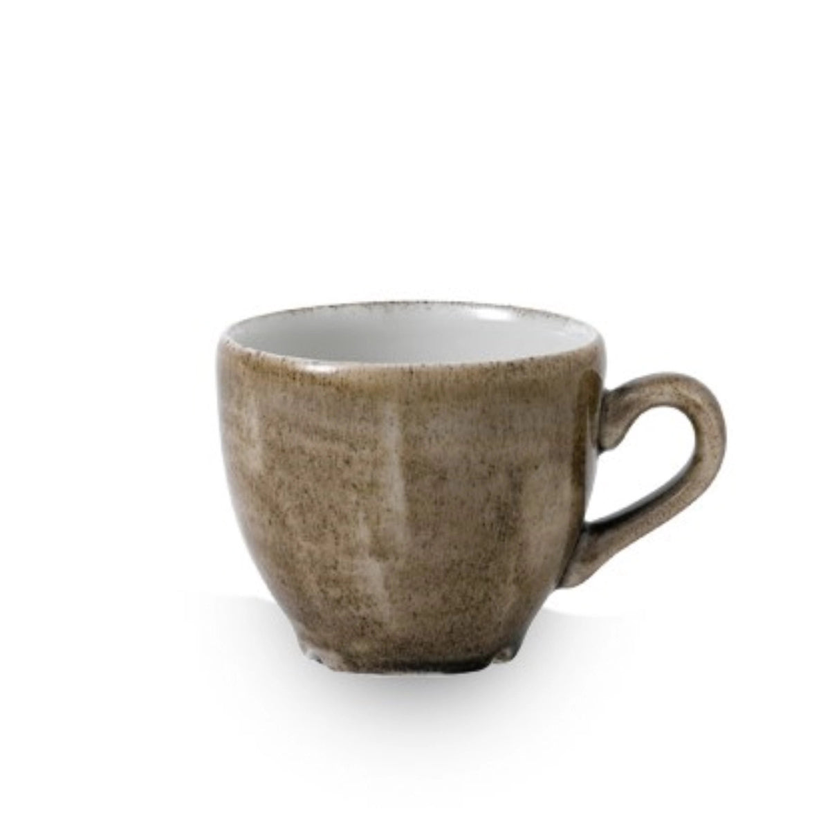 Stonecast Patina Antique Taupe Espressotasse 10cl in Beige präsentiert im Onlineshop von KAQTU Design AG. Tasse ist von Churchill