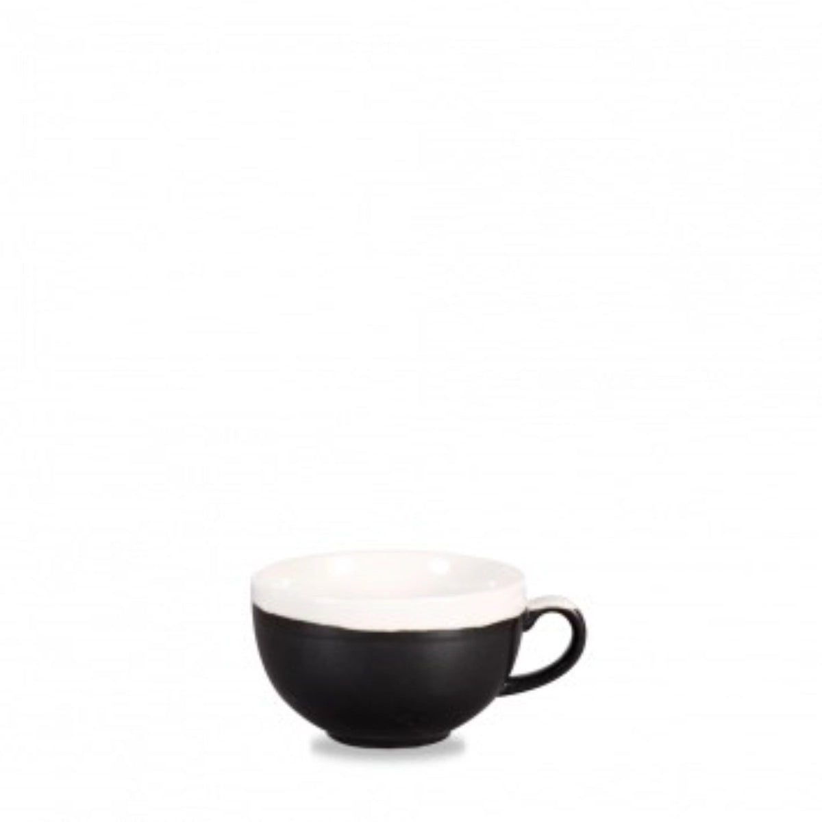 Monochrome Onyx Black Tasse 22.7cl in Schwarz präsentiert im Onlineshop von KAQTU Design AG. Tasse ist von Churchill