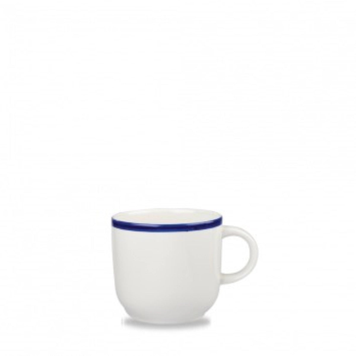 Retro Blue Tasse 34cl in Blau präsentiert im Onlineshop von KAQTU Design AG. Tasse ist von Churchill