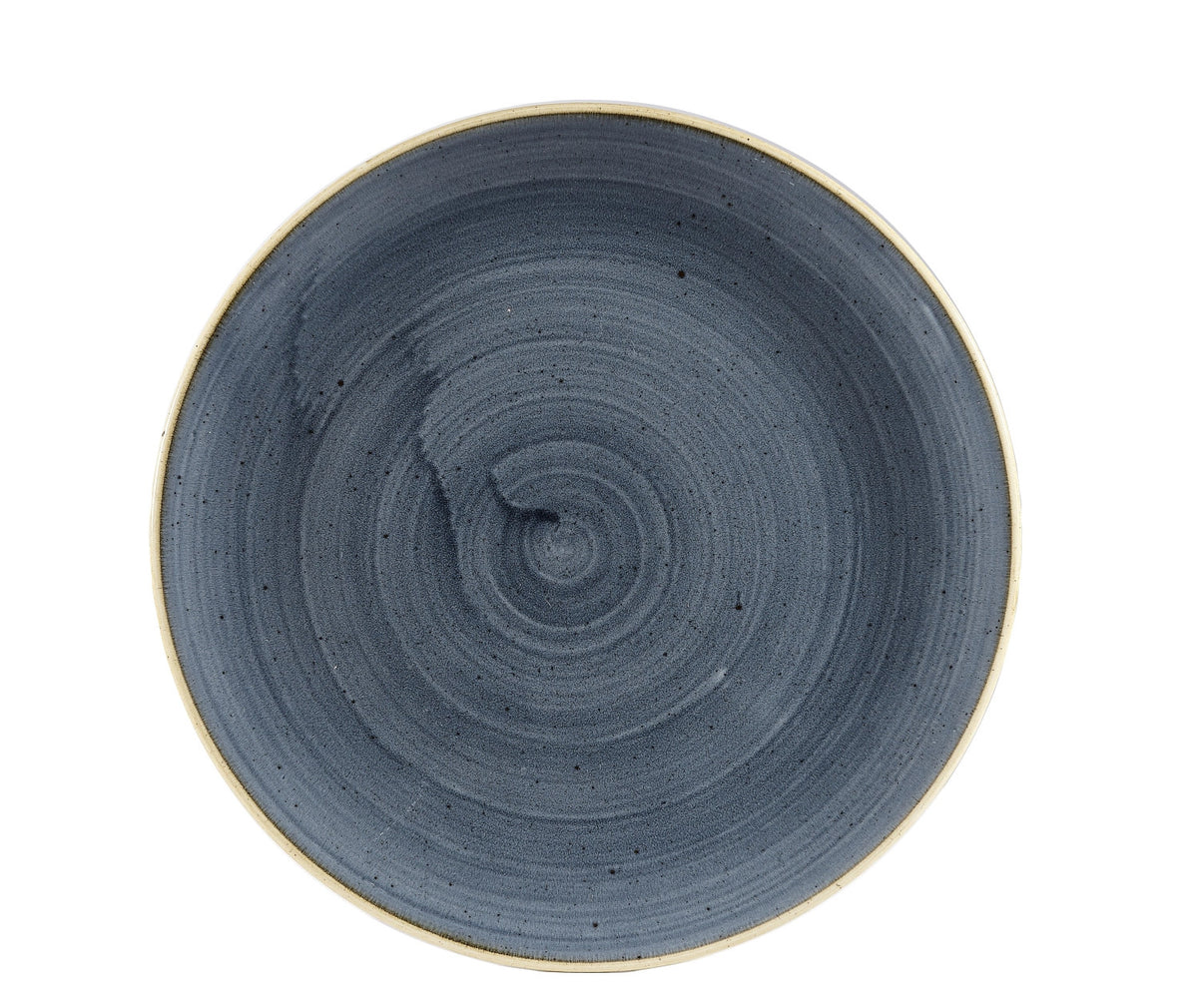 Stonecast Blueberry Coupe Teller flach 26cm in Blau präsentiert im Onlineshop von KAQTU Design AG. Teller ist von Churchill
