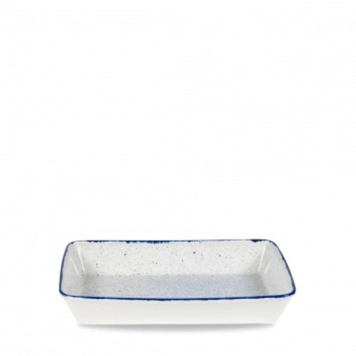 Stonecast Hints Indigo Blue Backform 38x25x6.2cm in Blau präsentiert im Onlineshop von KAQTU Design AG. Backform / Backblech ist von Churchill