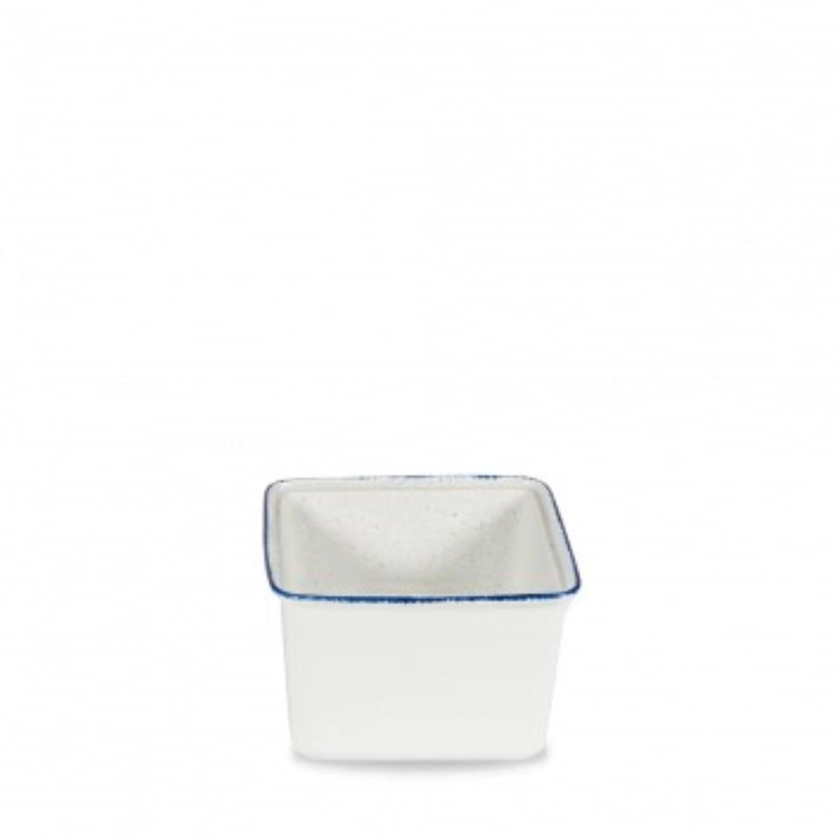 Stonecast Hints Indigo Blue Auflaufform 18x19.4x11.5cm in Weiss präsentiert im Onlineshop von KAQTU Design AG. Auflaufform ist von Churchill