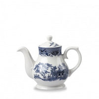 V.P. Brocca Blue Willow Sandringham da 42 cl, altezza 14,5 cm.