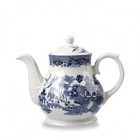 V.P. Blue Willow Sandringham Kanne 85.2cl H17.5cm