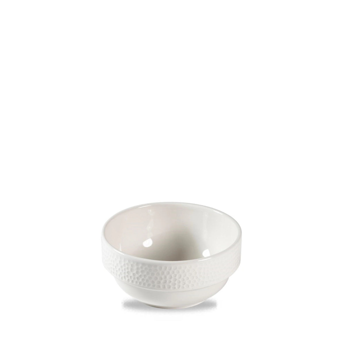 Isla White Schale 37.7cl , stabelbar in Weiss präsentiert im Onlineshop von KAQTU Design AG. Schale ist von Churchill