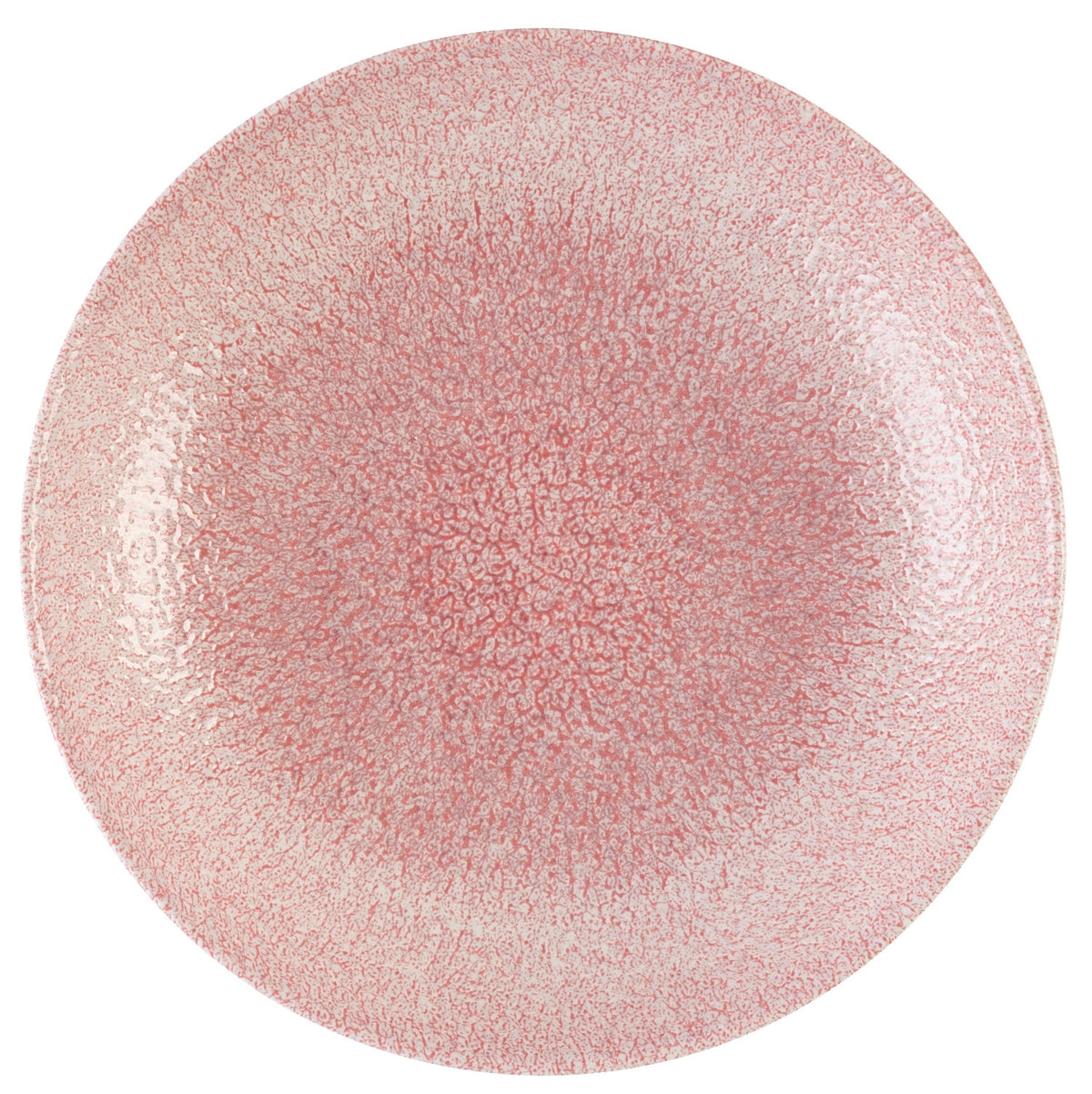 S.P. Raku Pink Quartz Coupe Teller Flach 26cm in Pink präsentiert im Onlineshop von KAQTU Design AG. Teller ist von Churchill