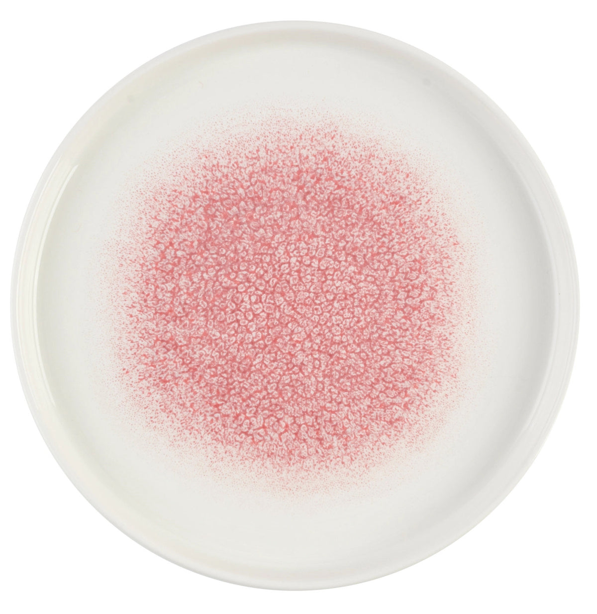 S.P. Raku Pink Quartz Chefs Walled Teller 21cm in Pink präsentiert im Onlineshop von KAQTU Design AG. Teller ist von Churchill