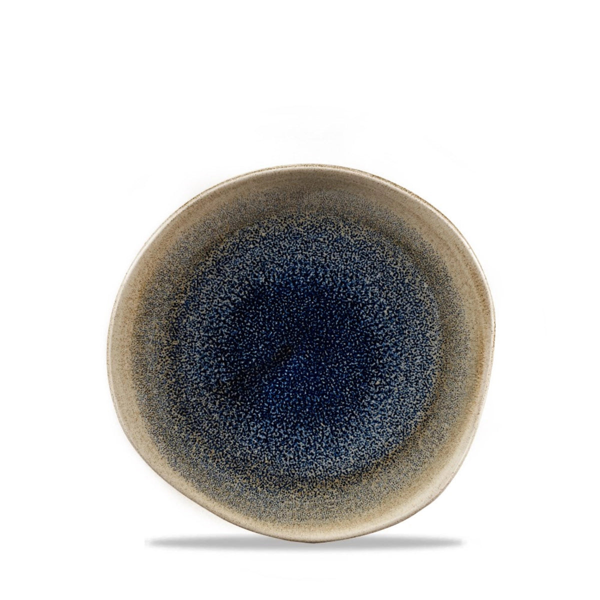 Stonecast Aqueous Bayou Organic Teller flach 18.6cm in Braun präsentiert im Onlineshop von KAQTU Design AG. Teller ist von Churchill