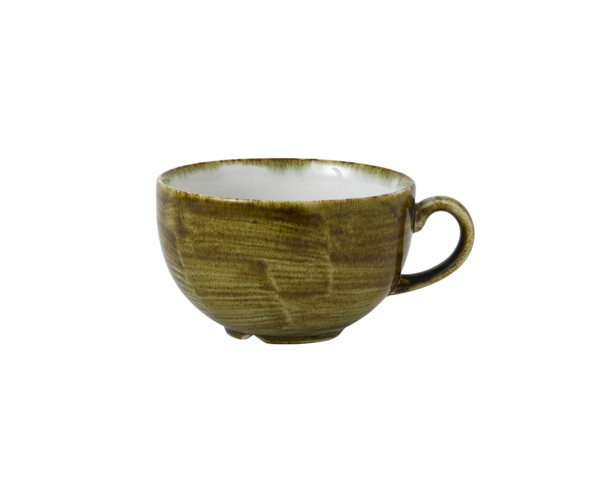 Stonecast Plume Olive Tasse 34cl in Grün präsentiert im Onlineshop von KAQTU Design AG. Tasse ist von Churchill