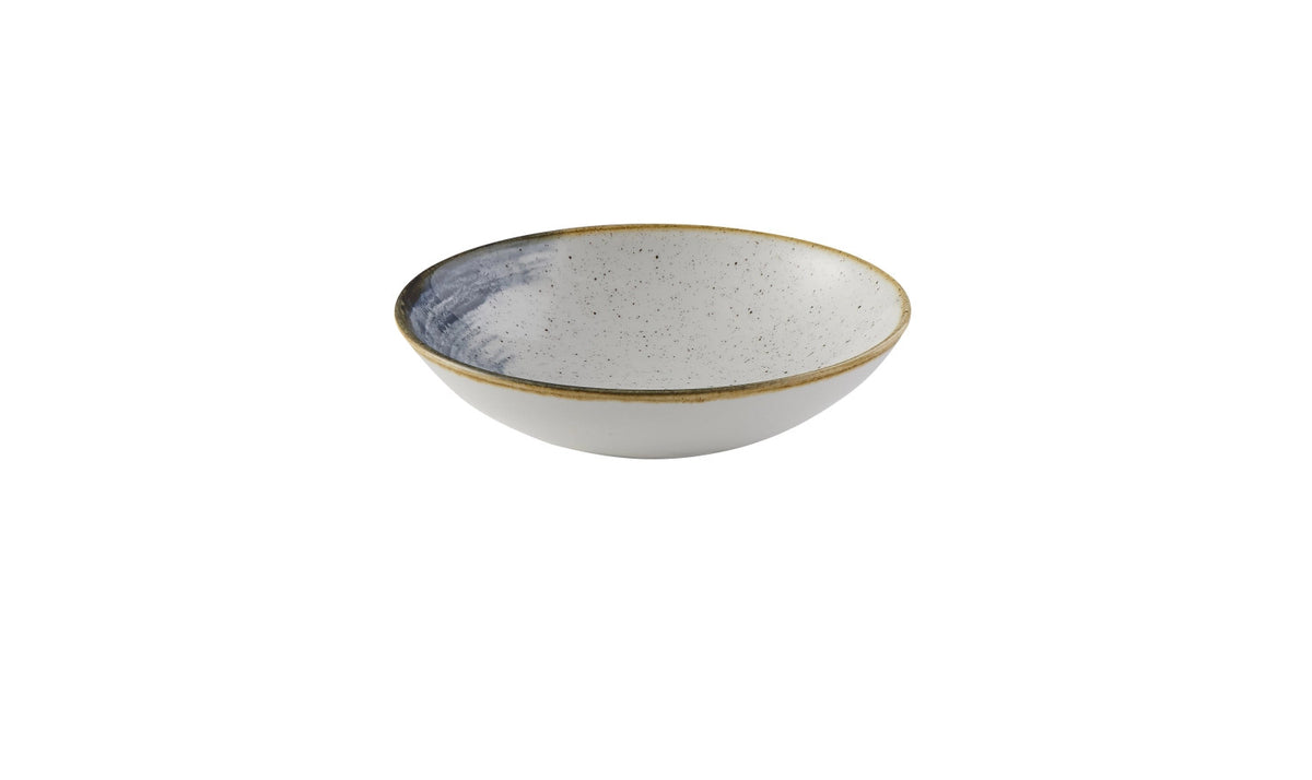 Stonecast Accents Blueberry Coupe Teller tief 18.2cm in Blau präsentiert im Onlineshop von KAQTU Design AG. Teller ist von Churchill