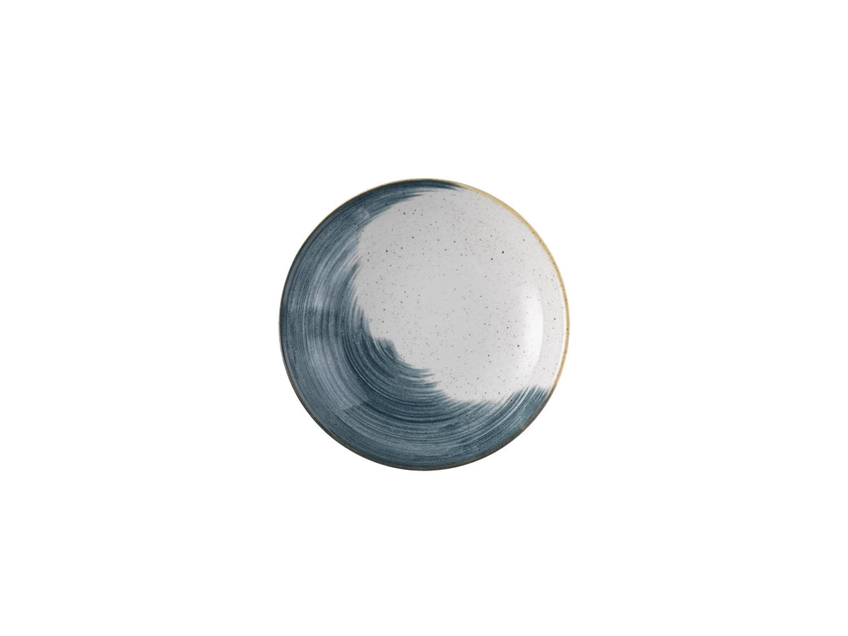 Stonecast Accents Blueberry Coupe Teller tief 24.8cm in Blau präsentiert im Onlineshop von KAQTU Design AG. Teller ist von Churchill