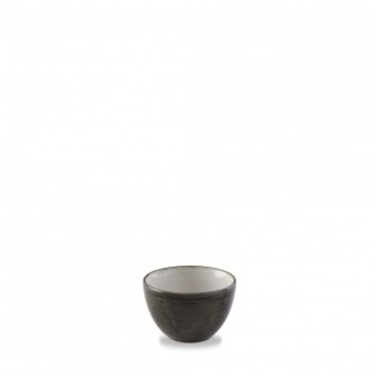 Stonecast Patina Iron Black Zuckerschale 22.7cl 9.8cm H6.2cm in Schwarz präsentiert im Onlineshop von KAQTU Design AG. Schale ist von Churchill