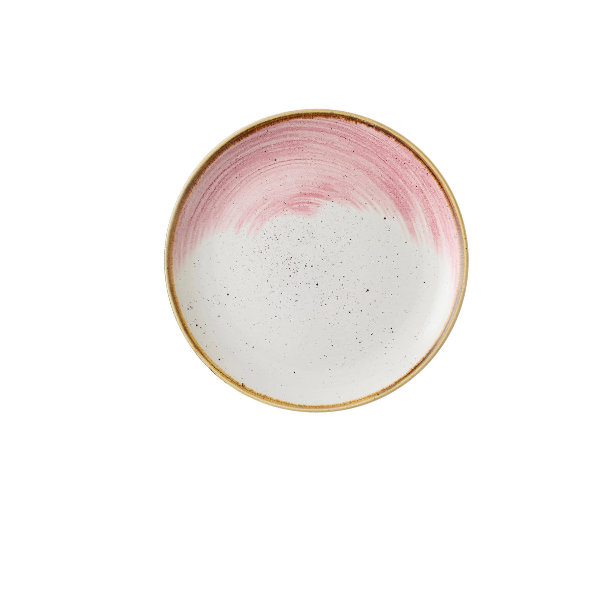 Stonecast Accents Pink Coupe Teller flach 21.7cm in Pink präsentiert im Onlineshop von KAQTU Design AG. Teller ist von Churchill