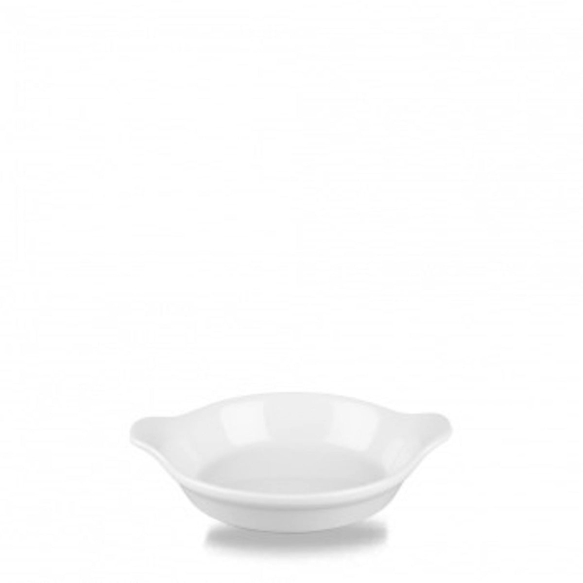 Cookware White Mini runde Schale mit Ohren 12.5x15.2cm 18cl in Weiss präsentiert im Onlineshop von KAQTU Design AG. Schale ist von Churchill