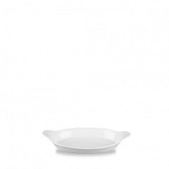 Cookware White ovale Schale mit Griffen 20.5x11.3cm