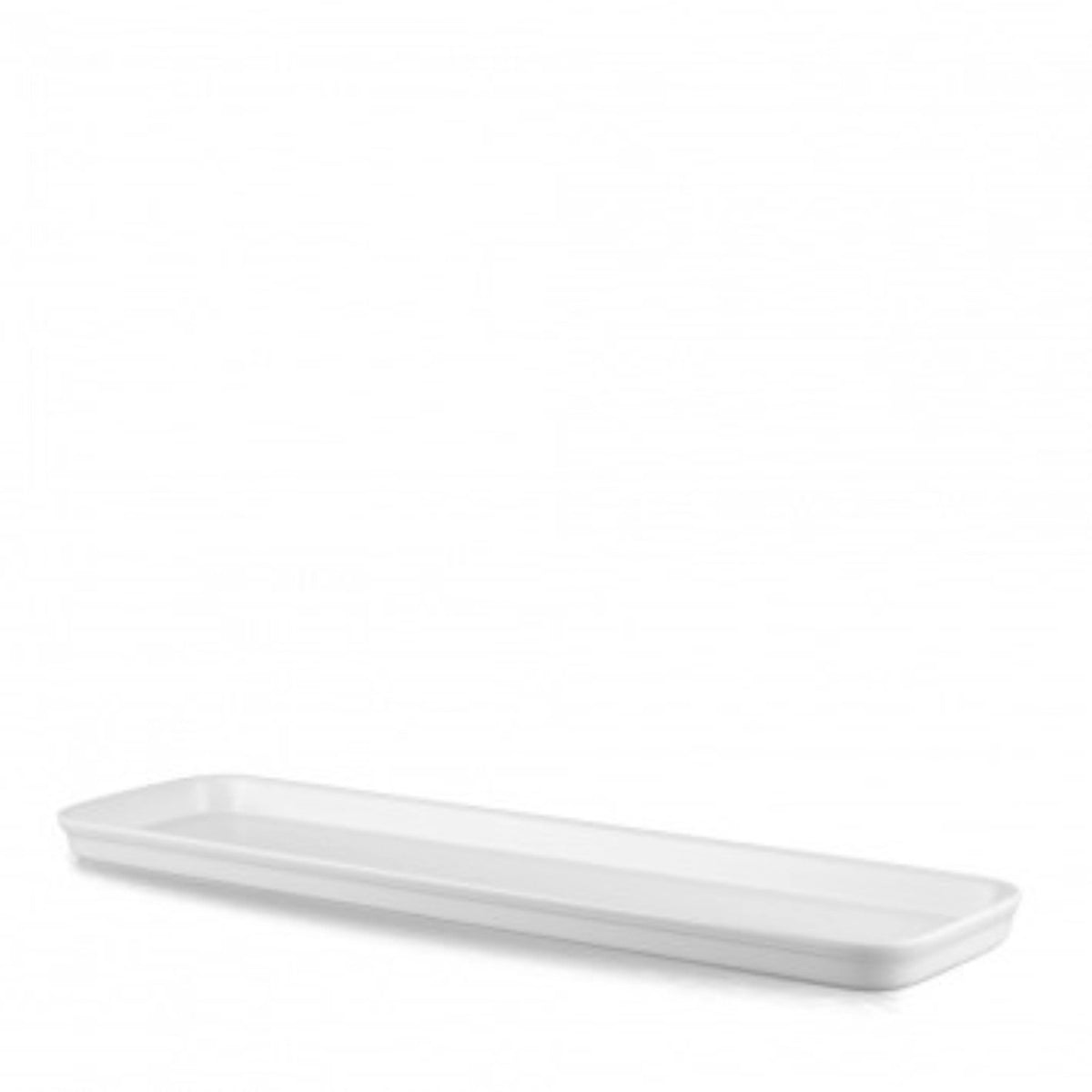 Cookware White 2/4 flaches Tablett 53x15x2.5cm 1.4lt in Weiss präsentiert im Onlineshop von KAQTU Design AG. Tablett ist von Churchill